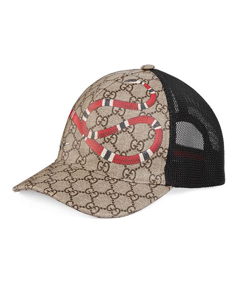 cappello della gucci|gucci hat snake print.